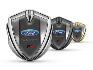 Ford Emblema Metallico Badge Stile Lussuoso Lega Metallica